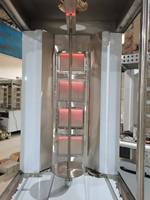 Gril à Shawarma à gaz à une rangée avec armoire de rangement Gril à kebab à gaz pour décrochage commercial Cambon.ZH-1H-4