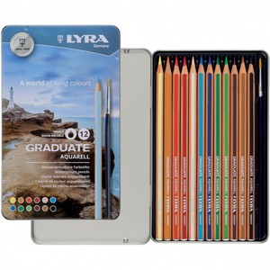 LYRA - GRADUATE 12 pastels à l'eau - Product Image 1