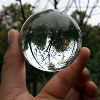 Venta al por Mayor de Esferas de Cristal K9 Transparentes de 70 mm para Fotografía, Accesorios Mágicos con Grabado Láser para Uso con Máquina UV Xtool