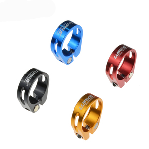 Collier <span class=keywords><strong>de</strong></span> fixation <span class=keywords><strong>de</strong></span> <span class=keywords><strong>selle</strong></span> <span class=keywords><strong>de</strong></span> vélo MTB en alliage d'aluminium 31.8mm 35 mm Colorful Seatpost Tube Fitting Bike Parts - Product Image 6