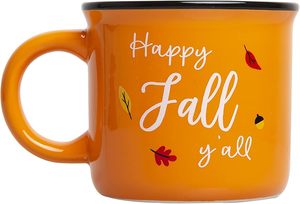 Taza de cerámica Let's Stay Home, accesorios de otoño, Decoración de cocina de vacaciones de otoño - Product Image 4