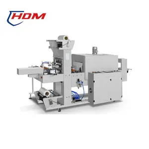 Shrink Wrap Packing Machine Automatic High Speed Heat Shrink Packing Machine Shrink Machine Packaging Box Wrap Tunnel Medical Bottle