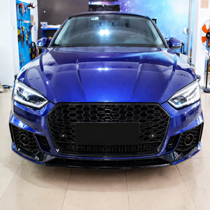 Griglia Paraurti Anteriore di Ricambio per Audi <span class=keywords><strong>A5</strong></span> S5 B9 <span class=keywords><strong>2017</strong></span> 2018 2019 Stile RS5, Compatibile OEM, Ricambi Auto Aftermarket - Product Image 4