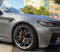 Jantes de voiture forgées sur mesure JJS 5x112 5x120 5x114.3 17 18 19 20 21 24 26 22 pouces pour BMW Audi Porsche Tesla