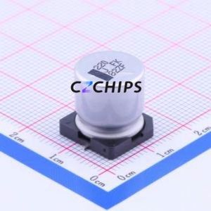 Condensador Electrolítico de Aluminio SMD EEVFK1J221Q, D12.5xL13.5mm 220uF 20% 63V 600mA-120Hz - Product Image 1