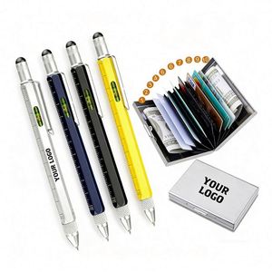 Multifunction Ballpoint Manufacturer Wholesale Promo Business Gift <b>Tool</b> Pens Logo Corporate Multi Function Ball Pen - Product Image 1