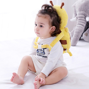 Oreillers de tête pour bébé enfant en bas âge apprenant à marcher Protection de tête d'abeille douce et respirante pour éviter les chutes Jouet unisexe 10 pièces PP coton - Product Image 4