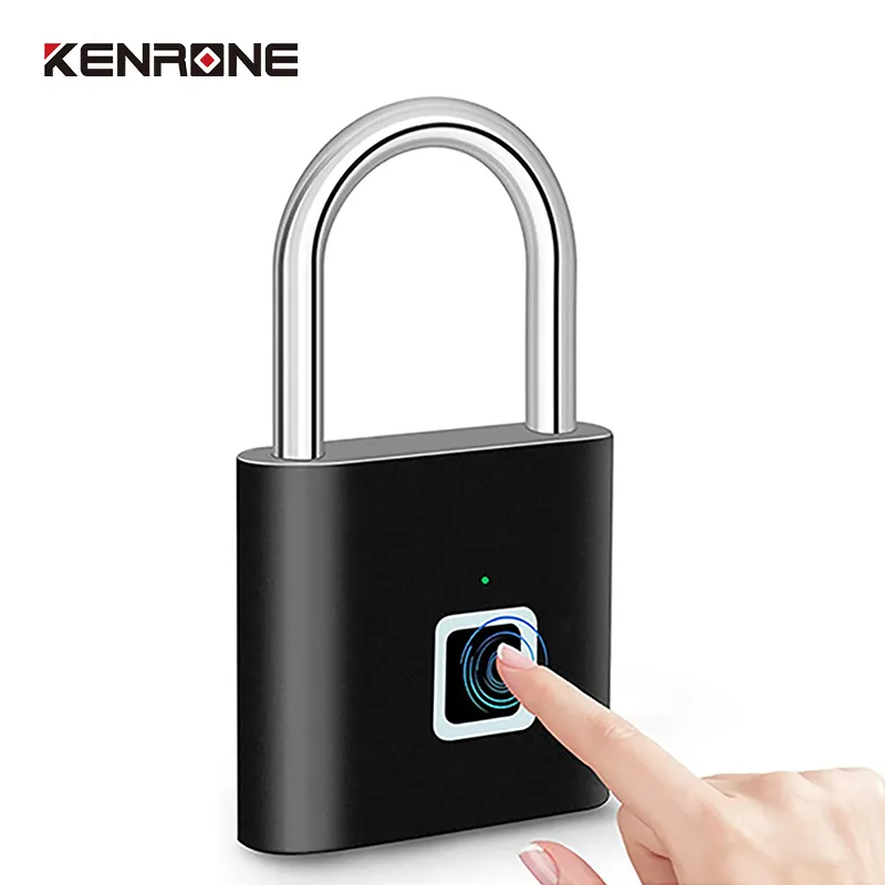 2023 Intelligent Identification Keyless Fingerprint Padlock Unlocked In Less Than 0.1s Fingerprint Lock Smart Locks