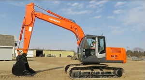 Excavatrice sur chenilles hydraulique d'occasion Hitachi ZX160 de haute qualité à vendre - Product Image 3