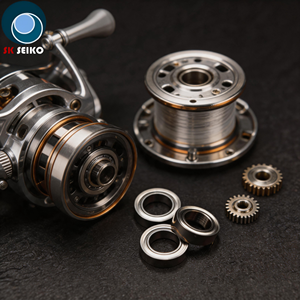Grasa para Rodamientos Híbridos de Acero Inoxidable Resistentes al Agua Salada, Bolas de Si3N4, Doble Sellado, Compatible con Penn/<span class=keywords><strong>Shimano</strong></span> <span class=keywords><strong>Stradic</strong></span>/Daiwa - Product Image 1