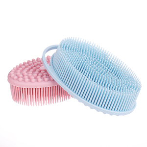 Cepillo de Silicona Suave para Ducha y Baño 2 en 1, Esponja Exfoliante de Silicona, Cepillo para Champú y Exfoliante Corporal de Silicona - Product Image 5