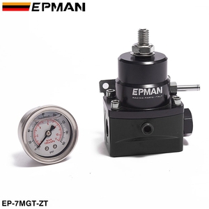 Regolatore di Pressione Carburante EPMAN con Manometro PSI per Honda CIVIC EG EK 92-00, Toyota Supra JZA80, <span class=keywords><strong>SUZUKI</strong></span> <span class=keywords><strong>SX4</strong></span> EP-7MGT-ZTGA - Product Image 2