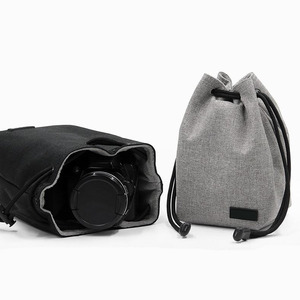 Borsa per Fotocamera, Zaino Porta Obiettivi, Sacchetto con Coulisse in <span class=keywords><strong>Pile</strong></span> Impermeabile per Protezione Fotocamera - Product Image 5