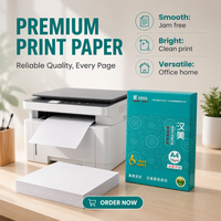 Kertas Fotocopy Putih Sekolah Hanmei 70gsm A4 Kertas Fotocopy Putih Cerah