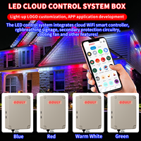 Luces LED de Cadena Inteligentes Personalizadas de Fábrica Gouly, Luces Puntuales LED Impermeables IP68, Luces Permanentes para Exteriores