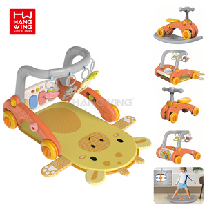 HW Palestrina Multifunzione 3-in-1 per Neonati: Cavallo a Dondolo, Girello e <span class=keywords><strong>Tappeto</strong></span> Gioco Convertibile per Neonati e Bambini - Product Image 2