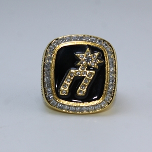1999 San <span class=keywords><strong>Antonio</strong></span> Spurs Campeonato Conmemorativo Baloncesto Anillo Aleación Joyería Moda Fan Ring - Product Image 1