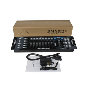 Controlador DMX <span class=keywords><strong>192</strong></span> para luz de cabeza móvil <span class=keywords><strong>192</strong></span> canales para equipo de DJ <span class=keywords><strong>DMX512</strong></span> Controlador de discoteca - Product Image 6