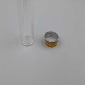 20mm Dia <strong>X</strong> 180mm High Round Glass Vial <strong>Tube</strong> Sample Bottles <strong>Tubes</strong> With Tin Lids - Product Image 5