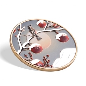 13 Years Factory Support Special Customized Natural Scenery Asian Style Bird Swan Printing Small Pocket <b>Mirror</b> - Product Image 2