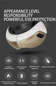 جهاز تدليك العين المحمول, جهاز لاسلكي جديد 2022 لتحسين ضغط الهواء أثناء النوم والضغط الساخن ، مدلك العين المحمول ، الاهتزاز مع معدل التدفئة