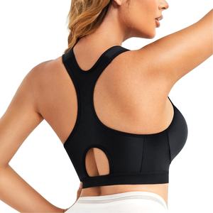 Almohadillas extraíbles con cierre de gancho frontal personalizado de fábrica, sujetador quirúrgico con espalda cruzada, sujetador de cirugía postoperatoria para mujer - Product Image 5