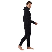 Yonsub — ensemble de deux pièces en néoprène avec fermeture éclair, tenue de plongée sous-marine, pour plongée/pêche/chasse sous-marine et surf, 5mm