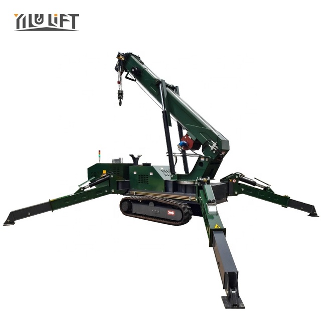 5ton 8ton 10ton Telescopic Boom Lifting Aerial Platform Construction Crane Lifting Materials
