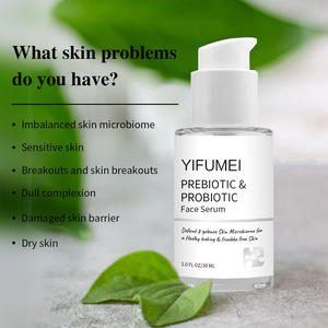 ODM Private Label пребиотическая глубоко питательная осветляющая увлажняющая Антивозрастная пробиотическая Сыворотка для лица против акне для тусклой кожи - Product Image 3