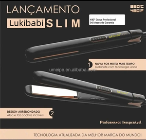 Lisseur de cheveux professionnel Mch Planchas De Cabello Salon Hair Private Label 480f Nanotitanium, fer à lisser portable - Product Image 5