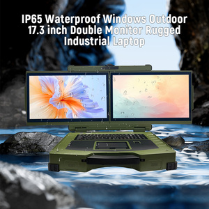 Portátil Robusto IP65 de 17.3 Pulgadas y 10000 mAh con Pantalla Dual y Sistema Windows para Servicio en Campo - Product Image 4