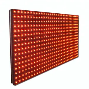 P10 SMD single color led display moudle/semi-outdoor red led display moudle size 160*320mm