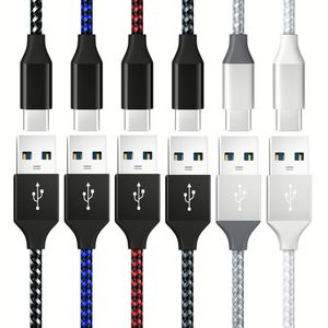 High Quality OEM ODM 3A PD QC 1m Customize Nylon Braided Aluminum Alloy <b>Usb</b> a <b>to</b> Type c <b>Usb</b> Charging Data <b>Cable</b> - Product Image 6