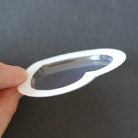 Dômes en plastique transparents 3D pour shaker, couvercles de shaker, dômes de formes multiples pour la création de cartes, la fabrication de cartes, embellissements