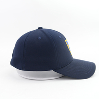Oem Op Maat Gemaakt 6-Panel Gebreide Ottomaanse Spandex Luxe Honkbalhoeden Dot Geborduurd Logo Gestructureerde Kroon Sportpetten Voor Mannen