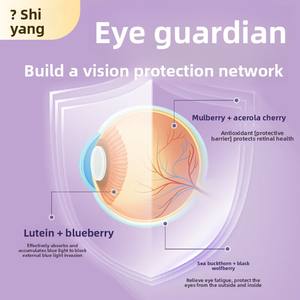 Suplemen Lutein Terbaik dengan Ekstrak Marigold & Blueberry 80% Tablet Bahan Aktif untuk Kesehatan Mata - Product Image 3