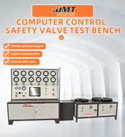 Système de banc de test de soupape de sécurité ODMT Marque Dn15-400 Contrôlé par ordinateur CE pour soupape de sécurité en acier inoxydable