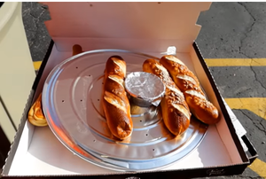 Plateaux à <span class=keywords><strong>pizza</strong></span> jetables en aluminium perforés pour distributeur automatique - Product Image 3