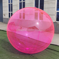 Boule d'eau gonflable hermétique en PVC de haute qualité Boule de décoration Boules d'eau colorées