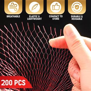 Bolsas de malla reutilizables y lavables para productos agrícolas, ecológicas, con cordón, para almacenar frutas y verduras. - Product Image 3