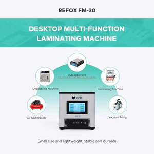 Refox Fm-30 5 en 1 plastifieuse Lcd Machine à plastifier téléphone portable écran verre séparation enlever bulle outil <span class=keywords><strong>de</strong></span> réparation - Product Image 6