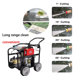 Idropulitrice Commerciale 350Bar 5075PSI 18LPM 5.5kw Diesel, Attrezzatura per Lavaggio Auto ad Alta Pressione, Pulitore a Getto per Fognature - Product Image 6