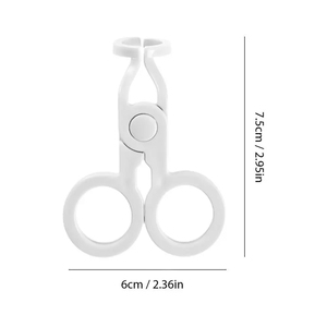 Outil de retrait d'insertion de lentilles de contact-Pince à épiler à pointe en plastique souple pour une application facile | Accessoires de soin des yeux et de maquillage - Product Image 6