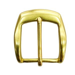 थोक और कस्टम बेल्ट पट्टा फिक्सिंग छोरों तांबा पीतल सीट बेल्ट लगा लो जूते बैग बेल्ट हार्डवेयर धातु का सामान 100 ठोस पीतल - Product Image 2