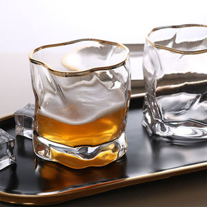 Nouvel arrivage de verres à liqueur en verre classique de roche et de gros verres à liqueur en cristal aux couleurs personnalisées - Product Image 3