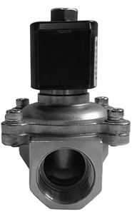 12-24V 110-220V 1-1/4" 32mm 2 Position 2 Way Direct Acting Stainless Steel Electron Magnetic for Water air Etc. - Product Image 2