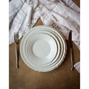 Assiettes à dessert en céramique durable Richard Ginori 17,5 cm, personnalisables, design traditionnel élégant, nouveau modèle pour hôtels, anniversaires - Product Image 2