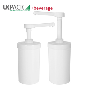 Food Grade <span class=keywords><strong>Plastica</strong></span> Pompa Dispenser di 1 Litro Contenitore Con Non-rimovibile Salsa Pompa Di 10ml 15ml 20ml 30ml Dosaggio UKS30 - Product Image 2