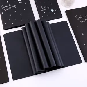 School Student Superior Craft Wholesale Cheap Black Paper Notebooks