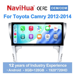 วิทยุติดรถยนต์ Navihua รุ่นใหม่ ขนาด 12.3 นิ้ว ระบบ Android พร้อมระบบนำทาง GPS มัลติมีเดีย Carplay สเตอริโอในรถยนต์ หน้าจอสัมผัส สำหรับรถยนต์ Toyota Camry ปี 2012-2014 - Product Image 2